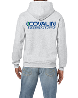 Grey Covalin pull string hoodie