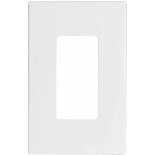 VISTA 1-GANG SCREWLESS DECORATIVE PLATE - WHITE-VISTA-VISTA-Default-Covalin Electrical Supply