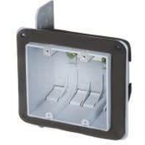 PLASTIC BOX, VAPOR PROOF, TWO GANG-ORTECH-CROWN DISTRIBUTION-Default-Covalin Electrical Supply