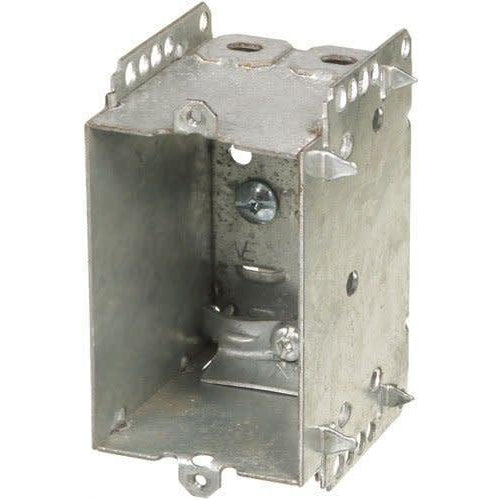 2104-LLE - 2 1/2''DEEP BOX - 1 GANG WELDED W/NAILING LOOP & CLAMPS-VISTA-VISTA-Default-Covalin Electrical Supply