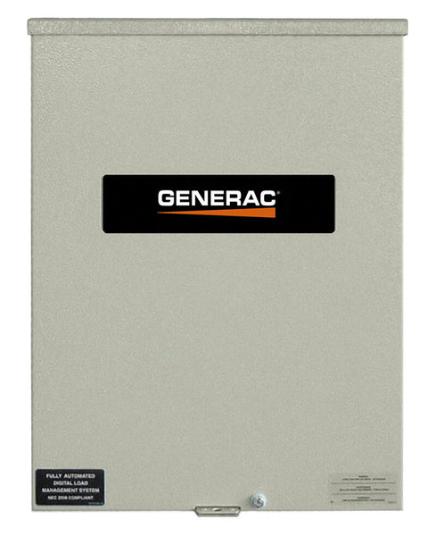 GENERAC 200A NON-SERVICE RATED TRANSFER SWITCH RSXC200A3