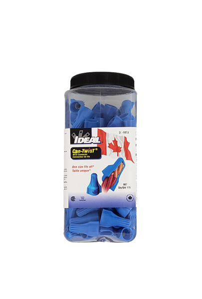 IDEAL CAN-TWIST™ WIRE CONNECTORS 175PC JAR
