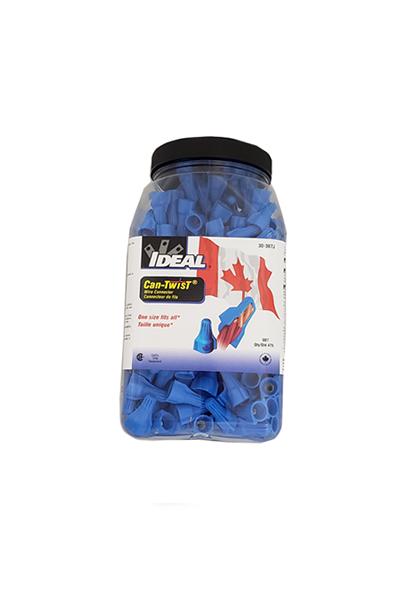 IDEAL CAN-TWIST™ WIRE CONNECTORS 475PC JAR