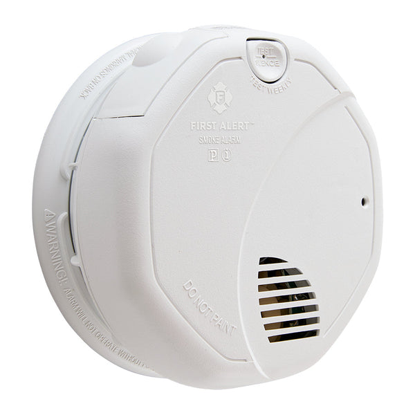 BRK FIRST ALERT 3120BA 120V WIRED DUAL TECH PHOTO ION SMOKE ALARM, BATTERY BACKUP