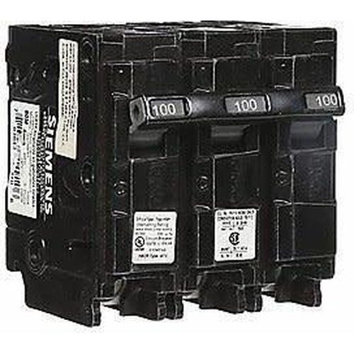 SIEMENS 3 POLE 100A PUSH-IN CIRCUIT BREAKER Q3100-SIEMENS-DEALER SOURCE-Default-Covalin Electrical Supply