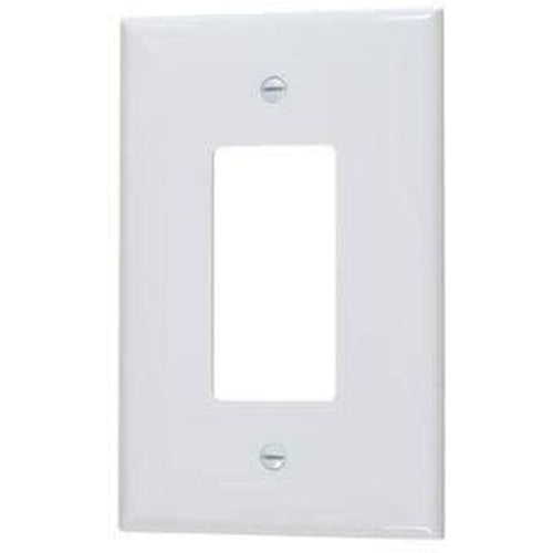 VISTA SINGLE GANG OVERSIZED DECORATIVE PLATE - WHITE-VISTA-VISTA-Default-Covalin Electrical Supply 