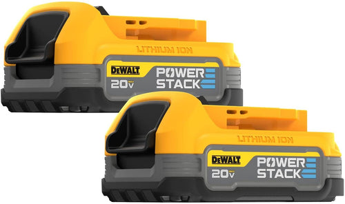 DEWALT 20V MAX* POWERSTACK™ COMPACT BATTERY (1.7AH) 2 PACK (DCBP034-2)