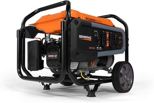 GENERAC 7678 GP3600 PORTABLE GENERATOR, ORANGE, BLACK