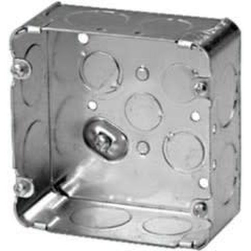 72171-1 - 4 X 4 X 2 1/8'' DEEP SQUARE BOX WITH 1'' KNOCKOUTS-VISTA-VISTA-Default-Covalin Electrical Supply