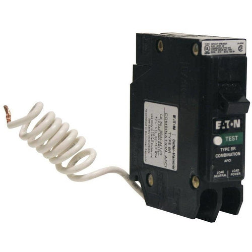EATON CUTLER HAMMER 1 POLE 20A COMBIMATION AFCI BREAKER BR120AFC-EATON-DEALER SOURCE-Default-Covalin Electrical Supply