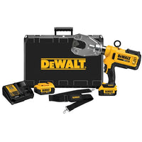 DCE350 20V MAX DIELESS ELECTRICAL CRIMPING TOOL (4.0AH) W/ 2 BATTERIES AND KIT BOX