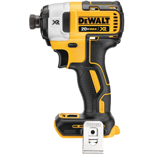 DEWALT BRUSHLESS 20V MAX XR 3 SPEED 1/4" IMPACT DRIVER TOOL ONLY