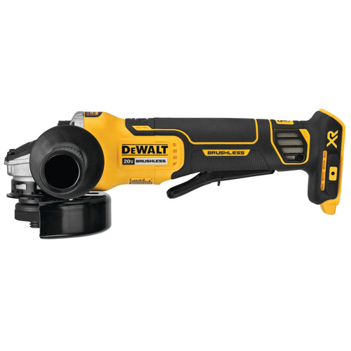 DEWALT 20V MAX XR 4-1/2" GRINDER W/BRAKE - TOOL ONLY