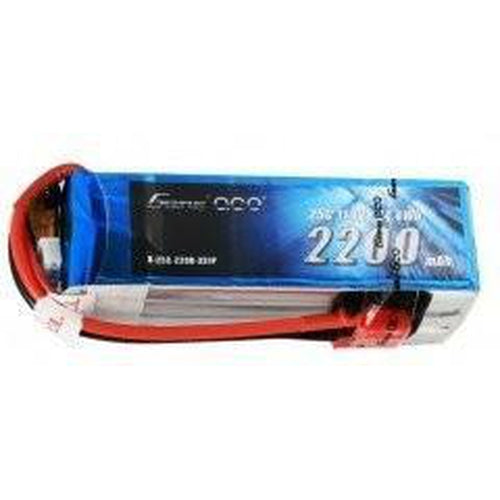 GENS ACE 2200MAH 3S 11.1V 25C LIPO BATTERY PACK WITH DEANS PLUG