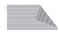 TRM IFW - STANDARD IN FLOOR HEATING MATS 42" X 72" 240 VOLTS