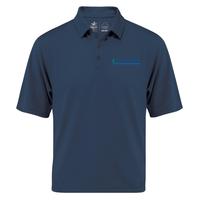 Blue Covalin short sleeve polo shirt