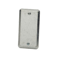 20C4 - 2 1/8 WIDE-BLANK UTILITY BOX COVER