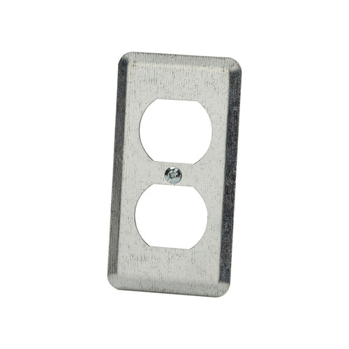 20C1 - 2 1/8 WIDE-DUPLEX RECEPTACLE UTILITY BOX COVER