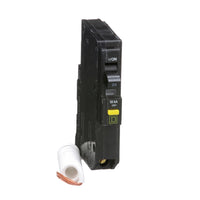 SQUARE D MINI CIRCUIT BREAKER 20A 1 POLE COMBINATION GROUND FAULT PIG TAIL PLUG IN MOUNT QO120GFI TYPE QO