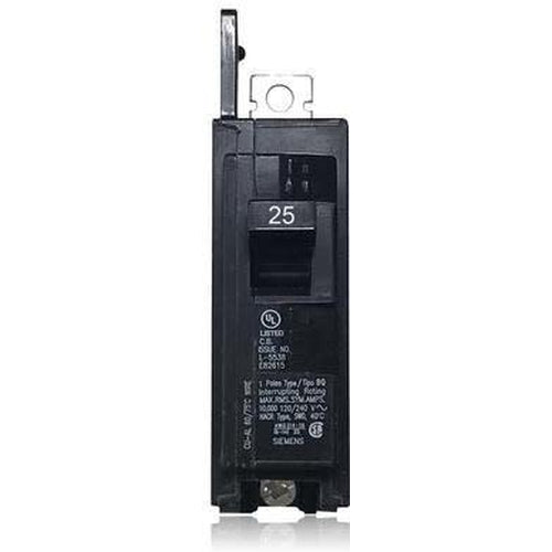 SIEMENS 1 POLE 25A BQ-TYPE BOLT-ON BREAKER BQ1B025-SIEMENS-DEALER SOURCE-Default-Covalin Electrical Supply