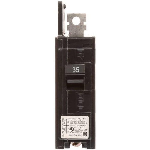 SIEMENS 1 POLE 35A BQ-TYPE BOLT-ON BREAKER BQ1B035-SIEMENS-DEALER SOURCE-Default-Covalin Electrical Supply