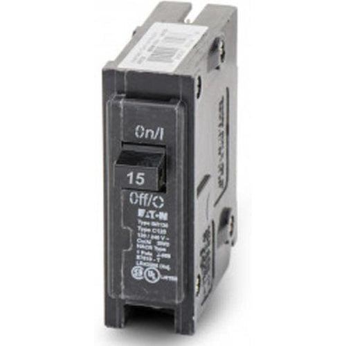   EATON CUTLER HAMMER 1 POLE 15A CIRCUIT BREAKER BR115-EATON-DEALER SOURCE-Default-Covalin Electrical Supply  