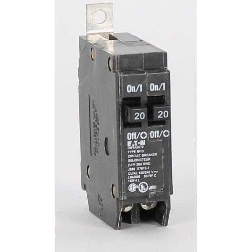 EATON CUTLER HAMMER 2-1 POLE 20A TANDEM BOLT-ON BREAKER DNBA2020-EATON-DEALER SOURCE-Default-Covalin Electrical Supply