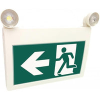 EMERGENCY LIGHTING AND EXIT SIGN COMBO, RUNNING MAN-ORTECH-CROWN DISTRIBUTION-Default-Covalin Electrical Supply
