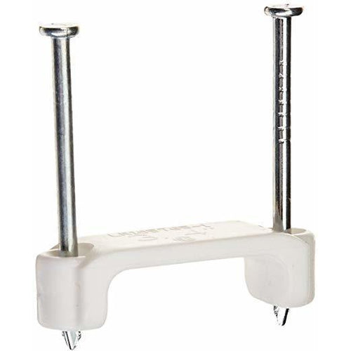 1/2'' PLASTIC INSULATING STAPLES STRAPS 50PCS-HALEX-HALEX-Default-Covalin Electrical Supply