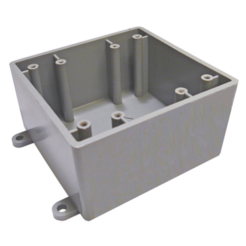 BLANK FS DOUBLE GANG PVC DEVICE BOX – Covalin Electrical Supply