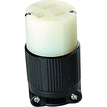 MORRIS FEMALE CORD END CONNECTOR WITH CLAMP 15A, 125V