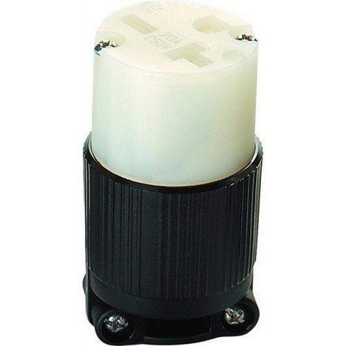 MORRIS FEMALE CORD END CONNECTOR WITH CLAMP 20A, 250V