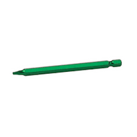 #1 Green Square Driver Bit - 2''-FASTENERS & FITTINGS INC-FASTENERS & FITTINGS INC-Default-Covalin Electrical Supply