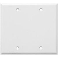 2 GANG BLANK WALL PLATE - WHITE-VISTA-VISTA-Default-Covalin Electrical Supply