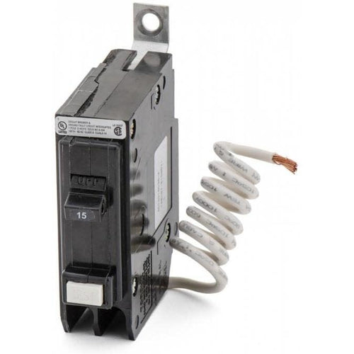 EATON CUTLER HAMMER 1 POLE 15A GROUND-FAULT BOLT-ON BREAKER QBGFT1015-EATON-DEALER SOURCE-Default-Covalin Electrical Supply
