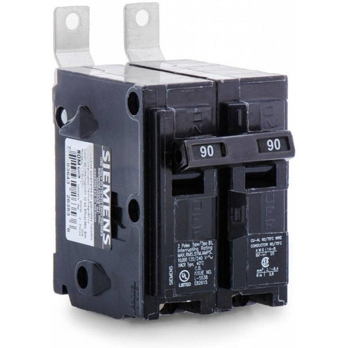 SIEMENS 2 POLE 90A BOLT-ON BREAKER B290-SIEMENS-DEALER SOURCE-Default-Covalin Electrical Supply