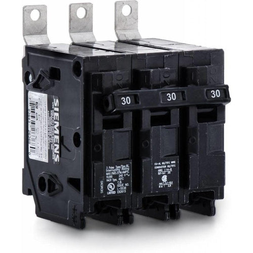 SIEMENS 3 POLE 30A BOLT-ON BREAKER B330-SIEMENS-DEALER SOURCE-Default-Covalin Electrical Supply