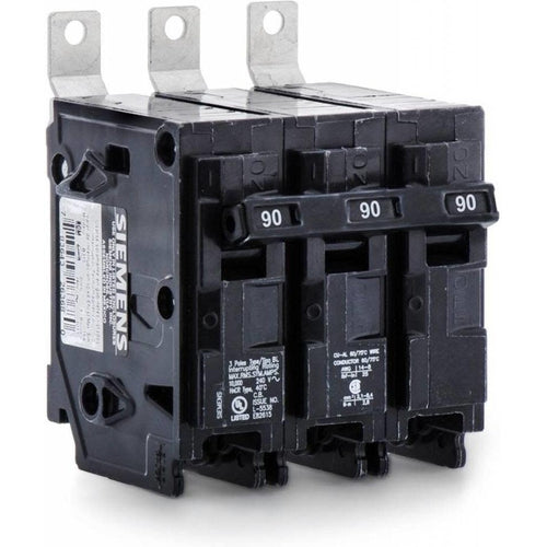 SIEMENS 3 POLE 90A BOLT-ON BREAKER B390-SIEMENS-DEALER SOURCE-Default-Covalin Electrical Supply