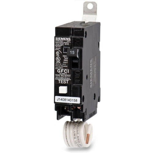 SIEMENS 1 POLE 15A GROUND-FAULT BOLT-ON BREAKER BF115-SIEMENS-DEALER SOURCE-Default-Covalin Electrical Supply