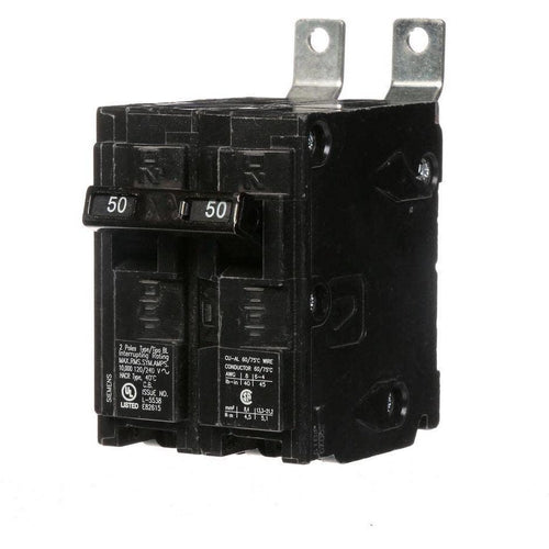 SIEMENS 2 POLE 50A BOLT-ON BREAKER B250-SIEMENS-DEALER SOURCE-Default-Covalin Electrical Supply