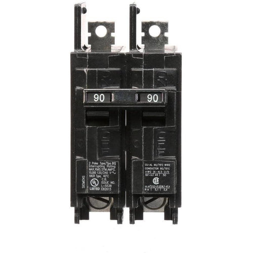 SIEMENS 2 POLE 90A BQ-TYPE BOLT-ON BREAKER BQ2B090-SIEMENS-DEALER SOURCE-Default-Covalin Electrical Supply