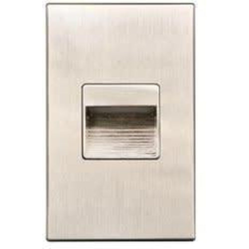  STEP LIGHT, 2.5W, 125LMN, 5000K, SATIN NICKLE-ORTECH-CROWN DISTRIBUTION-Default-Covalin Electrical Supply 