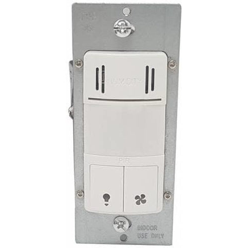 WALL HUMIDITY SENSOR/MOTION SENSOR/TIMER/LIGHT CONTROL-ORTECH-CROWN DISTRIBUTION-Default-Covalin Electrical Supply