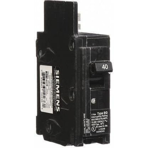 SIEMENS 1 POLE 40A BQ-TYPE BOLT-ON BREAKER BQ1B040-SIEMENS-DEALER SOURCE-Default-Covalin Electrical Supply