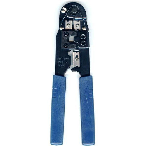 MODULAR CUT AND CRIMP TOOL (RJ45)-TECHCRAFT-COMPUTER PLUG-Default-Covalin Electrical Supply