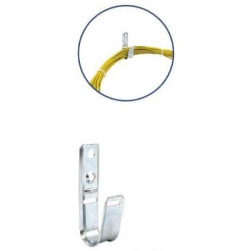 Plastic J Style Hook, Peel and Stick Ceiling Hanging Hook, Clip