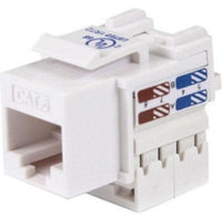 CAT6 RJ45 110 TYPE 90 KEYSTONE JACK T568A/B-TECHCRAFT-COMPUTER PLUG-Default-Covalin Electrical Supply