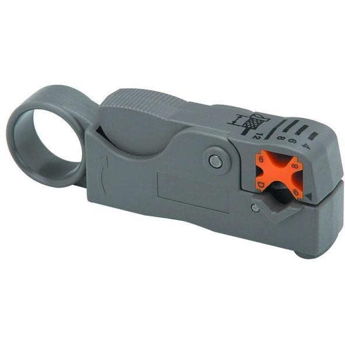 ROTARY COAX STRIPPING TOOL - 2 BLADE MODEL-TECHCRAFT-COMPUTER PLUG-Default-Covalin Electrical Supply